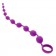 Лиловая анальная цепочка Beaded Adventure - 35,5 см. - Selopa